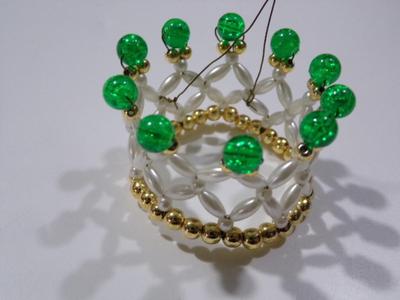 3D crown tree ornament