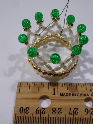 3D crown tree ornament