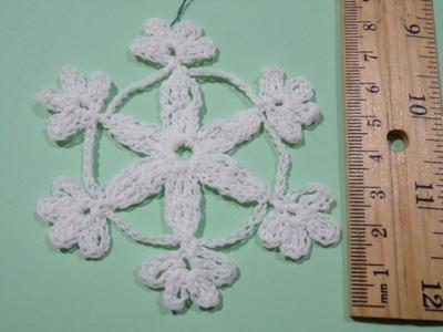 Hand crafted tree ornament