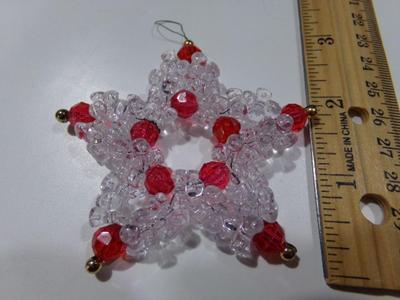 Hand crafted tree ornament