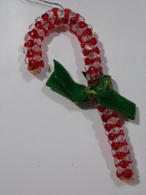Candy cane tree ornament