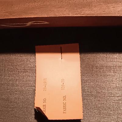 LOT 1: Solid Wood Dining Table with Henredon Cane Back Chairs