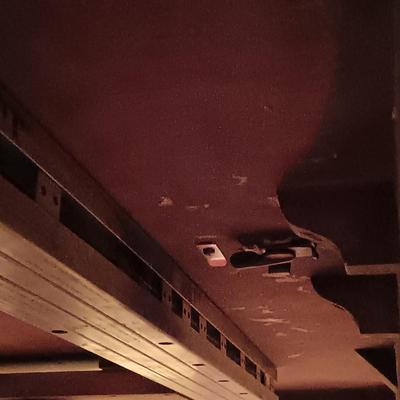 LOT 1: Solid Wood Dining Table with Henredon Cane Back Chairs