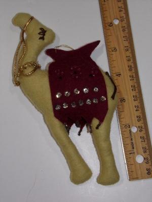 Camel of the wise men tree ornament
