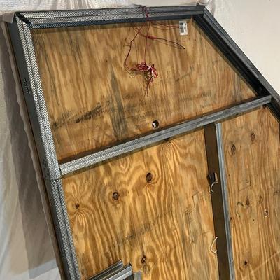 LOT 81B: Homemade Model Train / Winter Christmas Village Platform For Displays