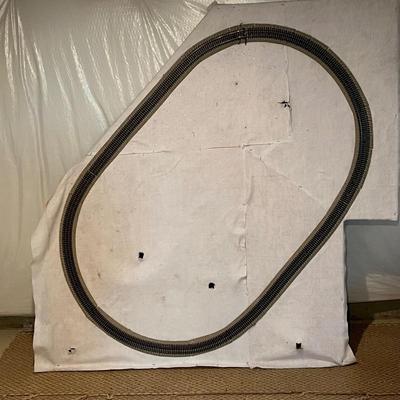 LOT 81B: Homemade Model Train / Winter Christmas Village Platform For Displays