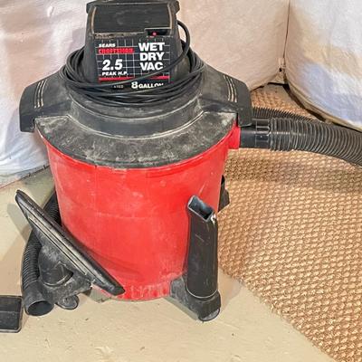 LOT 82B: Craftsman 8-Gallon Wet Dry Vac
