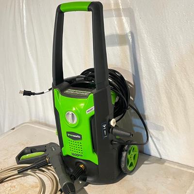 LOT 86B: Greenworks Electric 1600 psi Pressure Washer