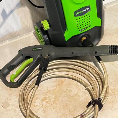 LOT 86B: Greenworks Electric 1600 psi Pressure Washer