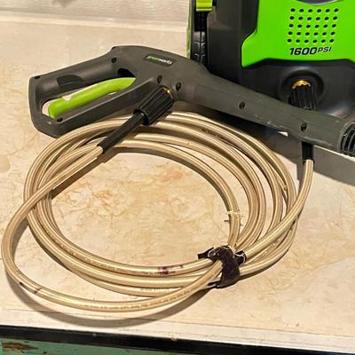 LOT 86B: Greenworks Electric 1600 psi Pressure Washer