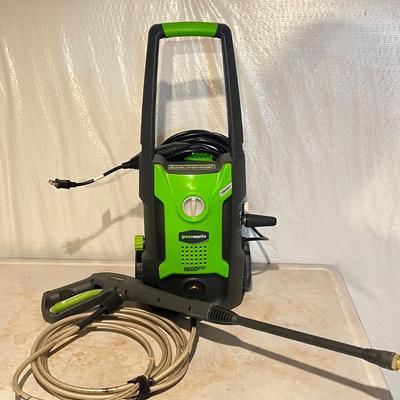 LOT 86B: Greenworks Electric 1600 psi Pressure Washer