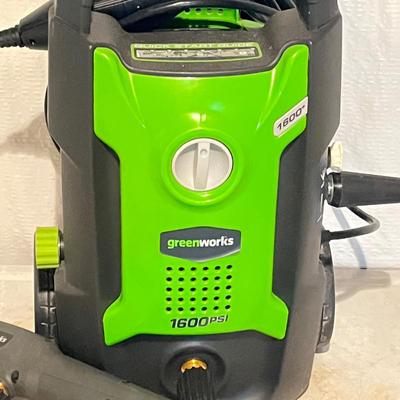 LOT 86B: Greenworks Electric 1600 psi Pressure Washer