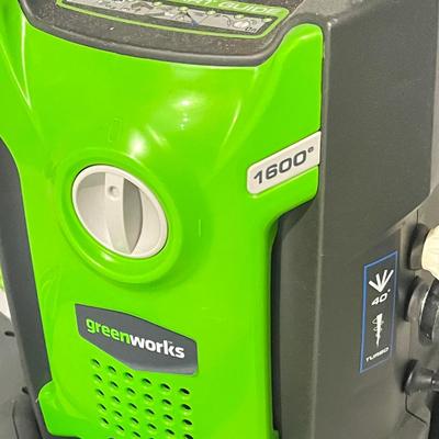 LOT 86B: Greenworks Electric 1600 psi Pressure Washer