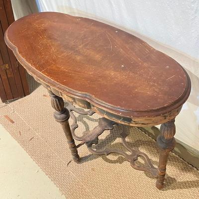 LOT 89B: Vintage Antique Console Table
