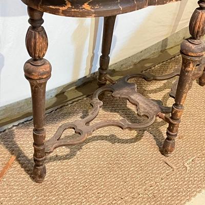 LOT 89B: Vintage Antique Console Table