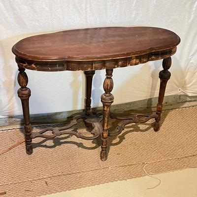 LOT 89B: Vintage Antique Console Table