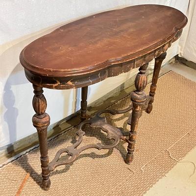 LOT 89B: Vintage Antique Console Table