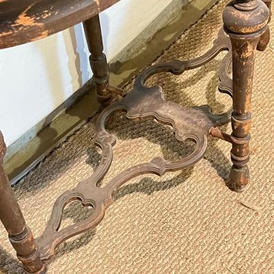 LOT 89B: Vintage Antique Console Table