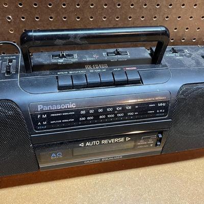 LOT 91B: Panasonic Stereo Radio Cassette Player - RX-FS460