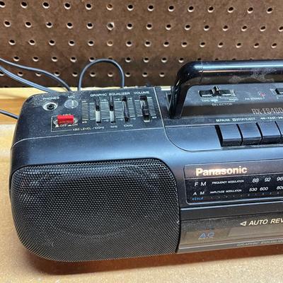 LOT 91B: Panasonic Stereo Radio Cassette Player - RX-FS460