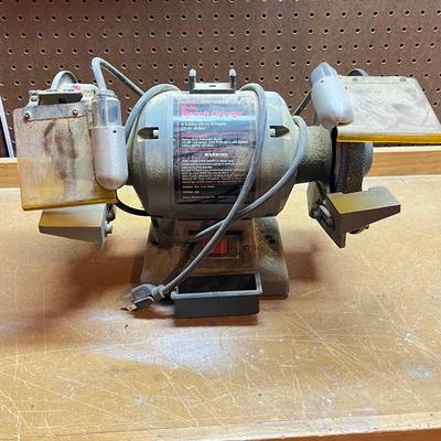 LOT 92B: Craftsman Power Bench Tools - Grinder and Sander