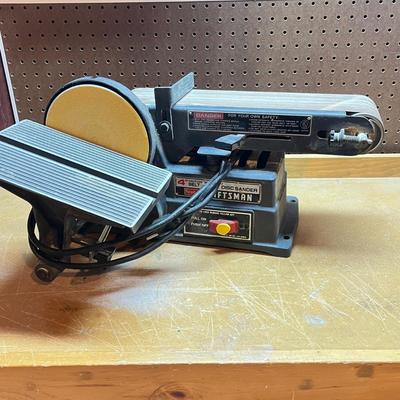 LOT 92B: Craftsman Power Bench Tools - Grinder and Sander
