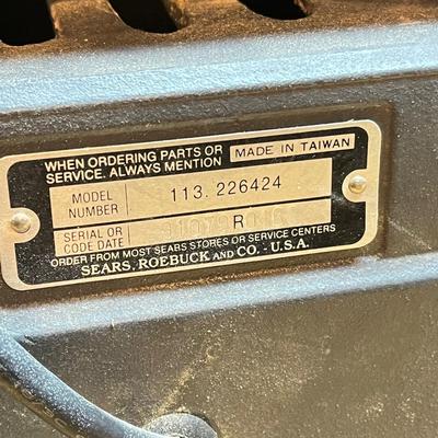 LOT 92B: Craftsman Power Bench Tools - Grinder and Sander