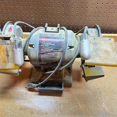 LOT 92B: Craftsman Power Bench Tools - Grinder and Sander