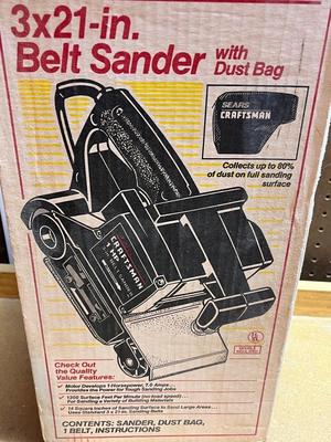 LOT 93B: Power Tool Lot - Sanders - Craftsman, Skil