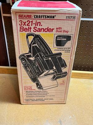 LOT 93B: Power Tool Lot - Sanders - Craftsman, Skil