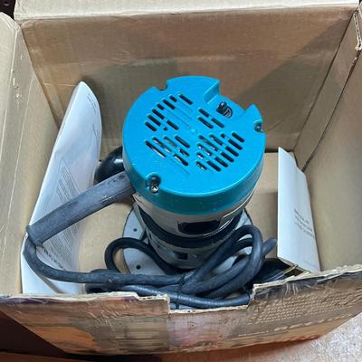 LOT 94B: Power Tool Lot - Drill, Router, Soldering Iron and More