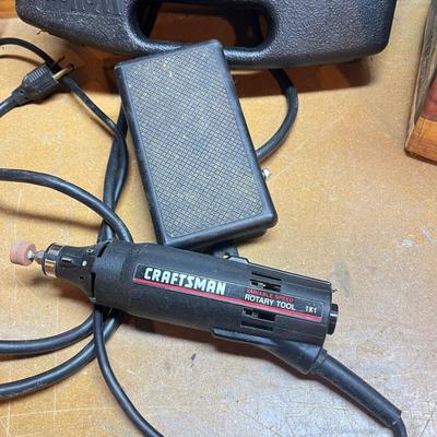 LOT 94B: Power Tool Lot - Drill, Router, Soldering Iron and More