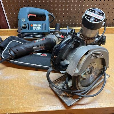 LOT 95B: Power Tool Lot - Saws and More