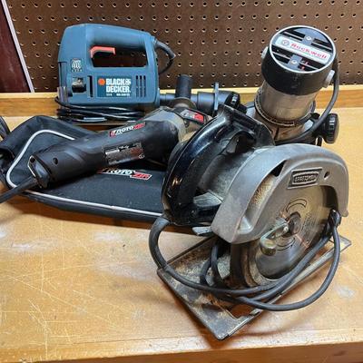 LOT 95B: Power Tool Lot - Saws and More