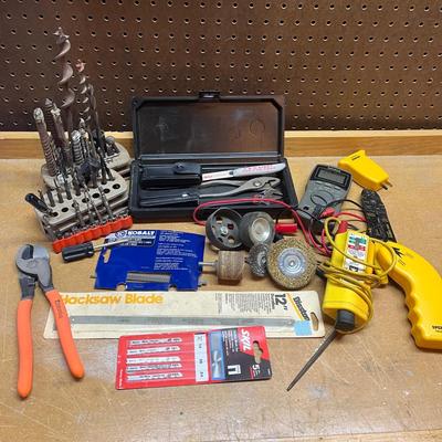 LOT 98B: Hand Tools, Accessories, Electrical Testers