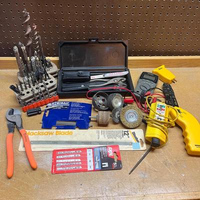 LOT 98B: Hand Tools, Accessories, Electrical Testers