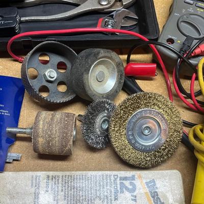 LOT 98B: Hand Tools, Accessories, Electrical Testers