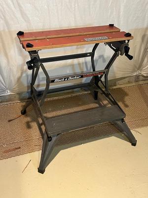 LOT 102B: Black & Decker Deluxe Dual Height Workbench