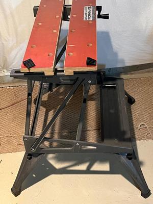 LOT 102B: Black & Decker Deluxe Dual Height Workbench