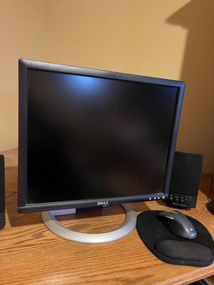 LOT 104B: HP PC Desktop Computer w/ Windows 10, Dell Monitor, Epson Printer & More