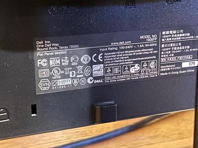 LOT 104B: HP PC Desktop Computer w/ Windows 10, Dell Monitor, Epson Printer & More