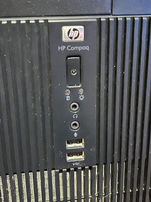 LOT 104B: HP PC Desktop Computer w/ Windows 10, Dell Monitor, Epson Printer & More