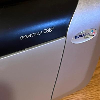 LOT 104B: HP PC Desktop Computer w/ Windows 10, Dell Monitor, Epson Printer & More