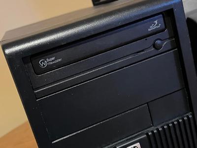 LOT 104B: HP PC Desktop Computer w/ Windows 10, Dell Monitor, Epson Printer & More