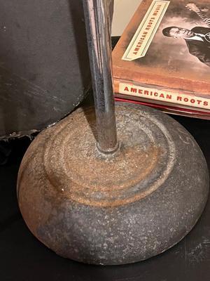 LOT 105B: Big Music Lot - Guitar Case, Sheet Music Stand and Books, Instrument and Mic Stands and More