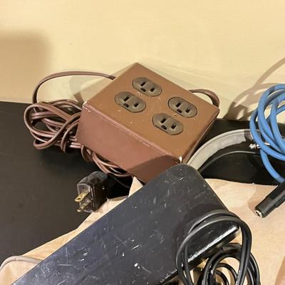 LOT 105B: Big Music Lot - Guitar Case, Sheet Music Stand and Books, Instrument and Mic Stands and More