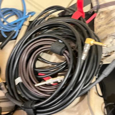 LOT 105B: Big Music Lot - Guitar Case, Sheet Music Stand and Books, Instrument and Mic Stands and More