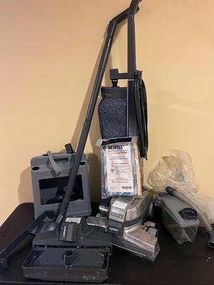 LOT 106B: Vintage Kirby Vacuum and Accessories
