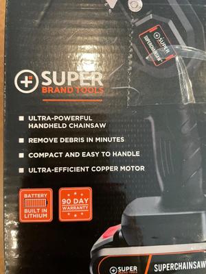 NIB SUPERCHAINSAW