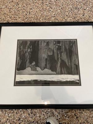 Black & white wall art